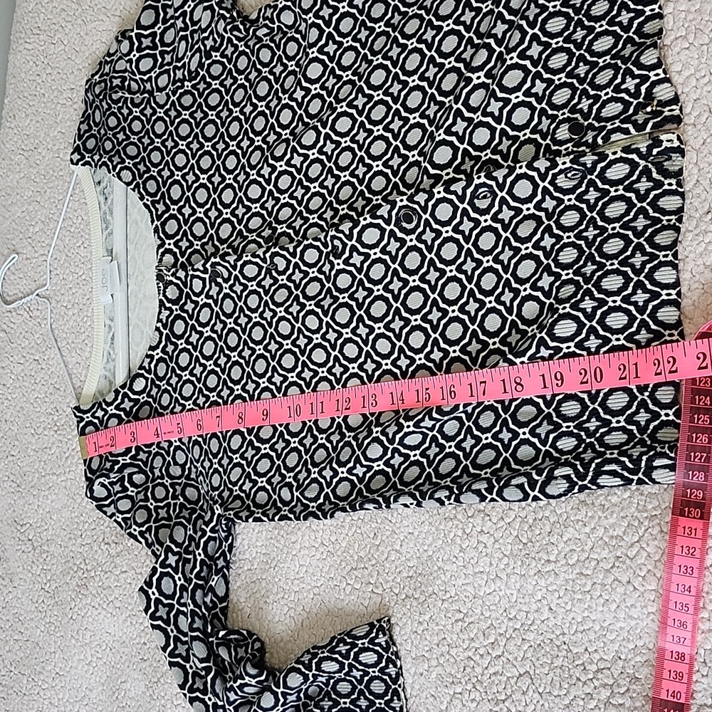 Joe Fresh Style pattern button cardigan - Picture 5 of 6